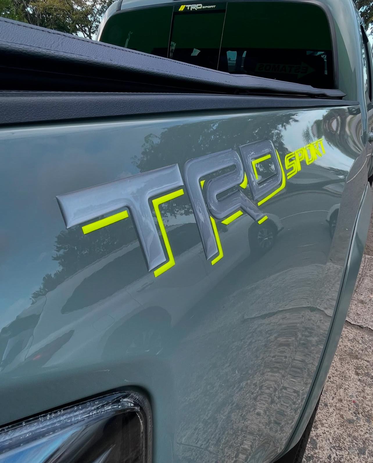 TRD Sport Gel Sticker for Toyota