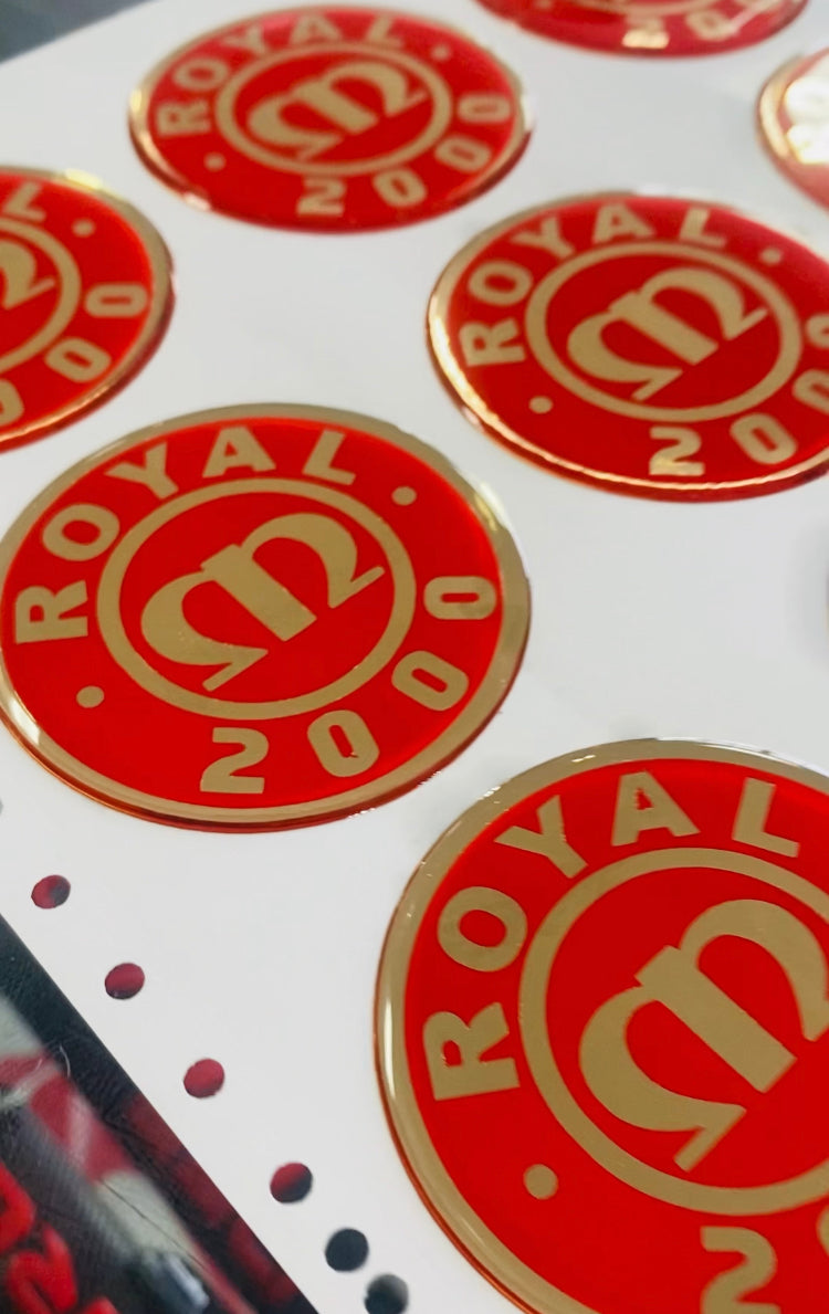 CUSTOM STICKERS WORK