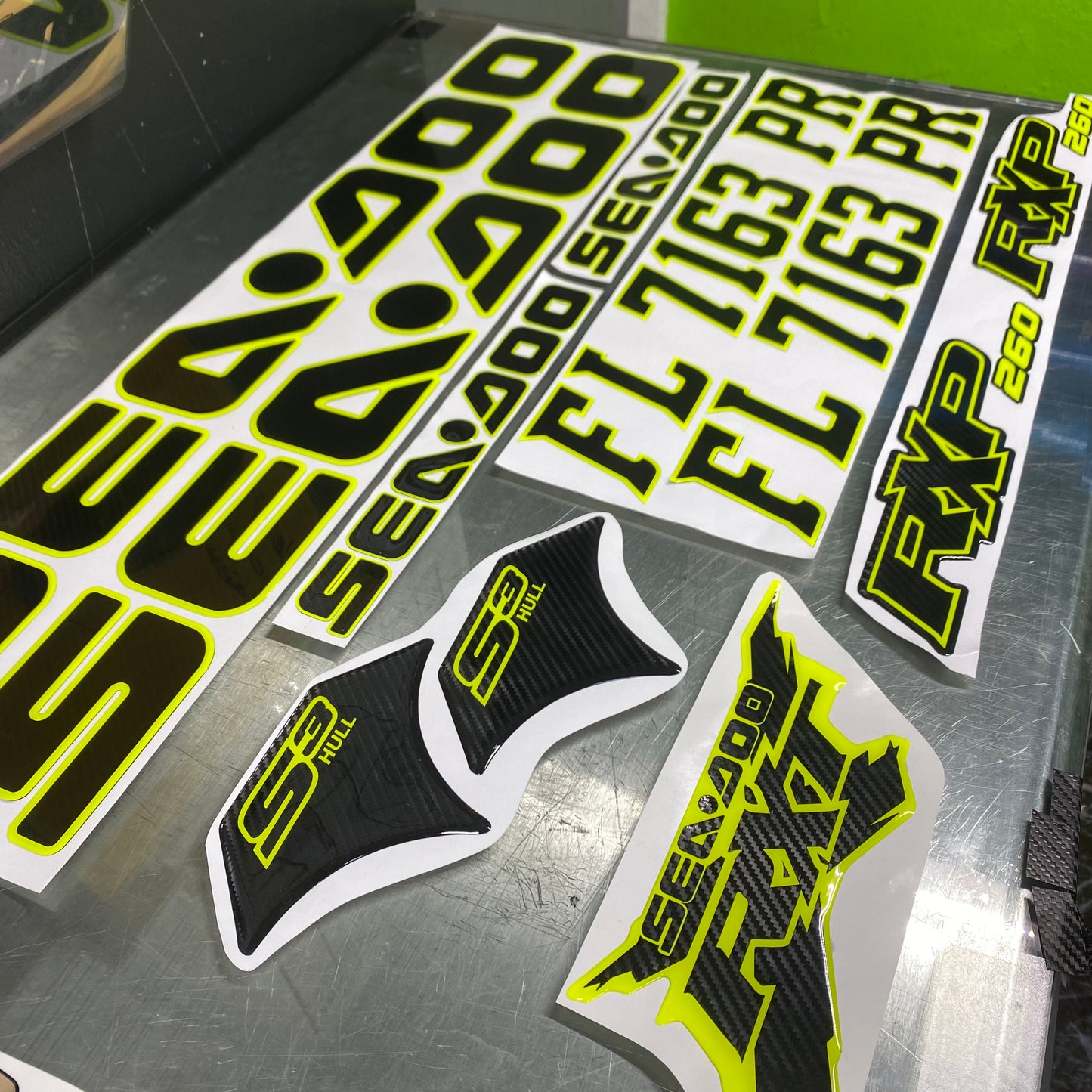 Full Set Gel Graphics for Jet-ski RXT X 260