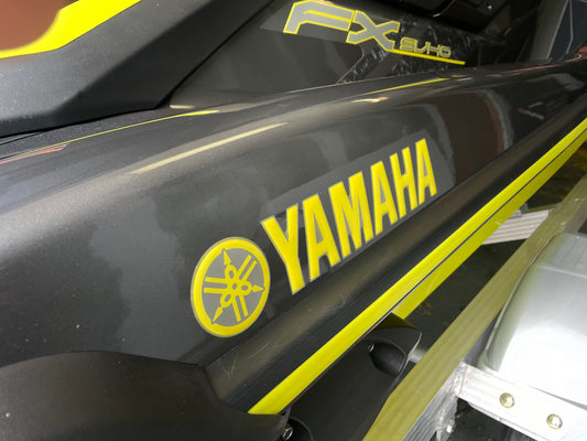 Yamaha Gel Sticker 10.75" x 2.25" (2 pieces)