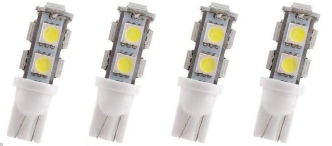 T10 W5W 9-SMD 5050 LED Interior Light Bulbs (2 pcs)
