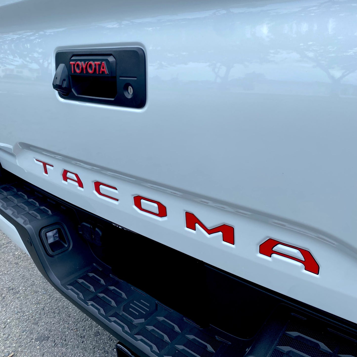 Tacoma 2016-2022 Gel Sticker for Tailgate Insert Letters