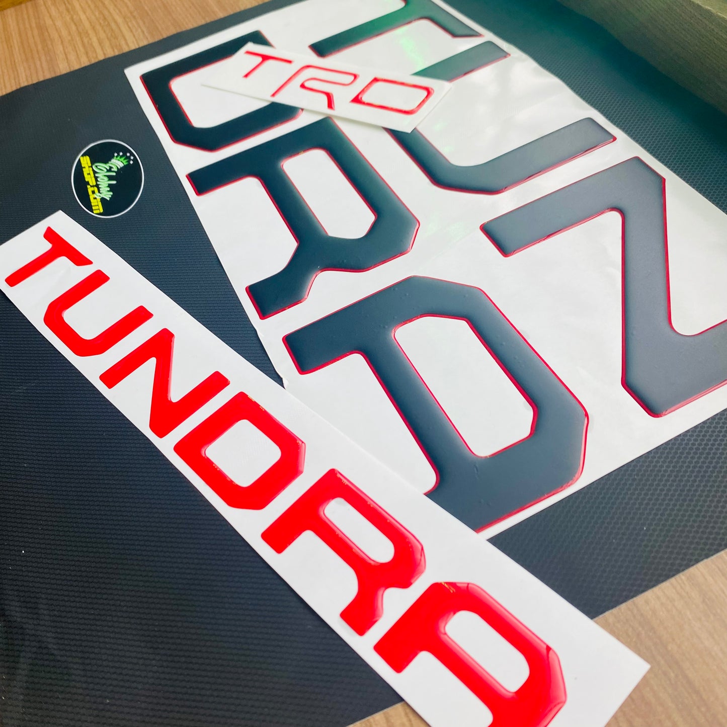 Tundra 2022 Gel Sticker for Tailgate Insert Letters