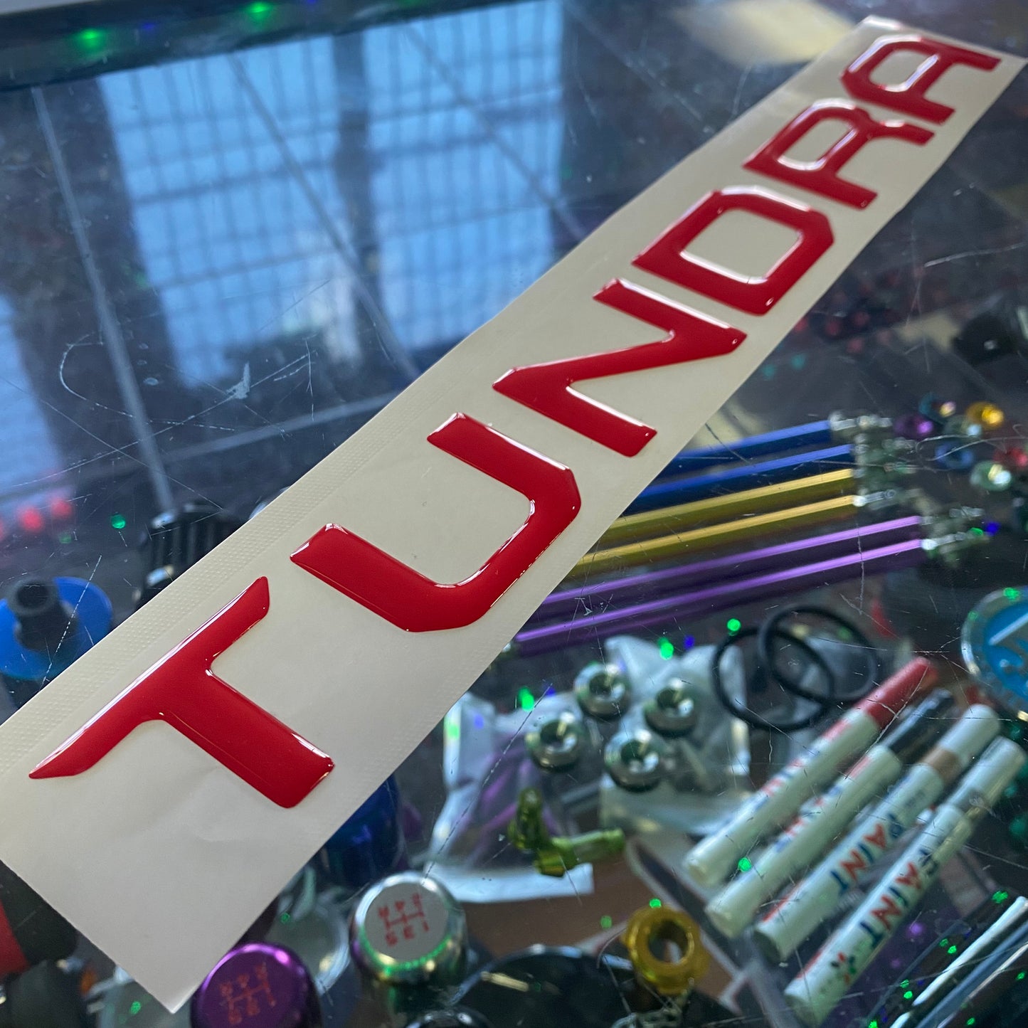 Tundra 2022 Gel Sticker for Tailgate Insert Letters