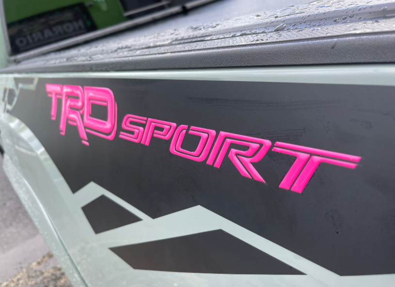 TRD Sport Gel Sticker for Toyota