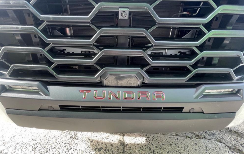 Tundra 2022 Gel Sticker for Tailgate Insert Letters