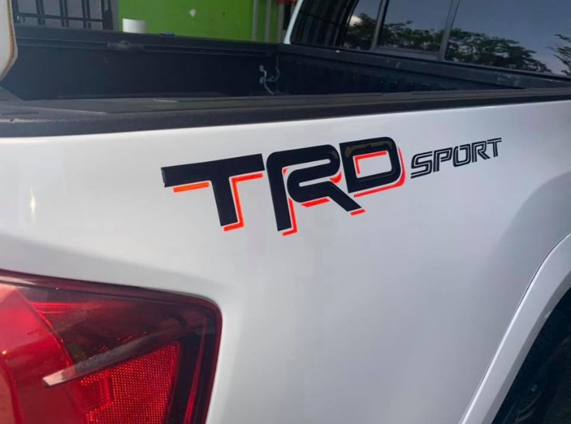 TRD Sport Gel Sticker for Toyota