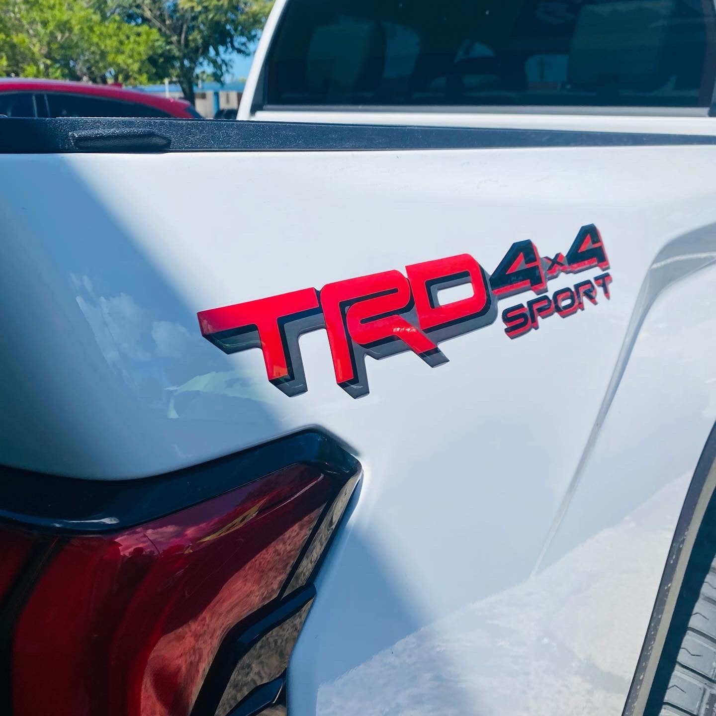 Tundra 2022 Gel Sticker for Tailgate Insert Letters