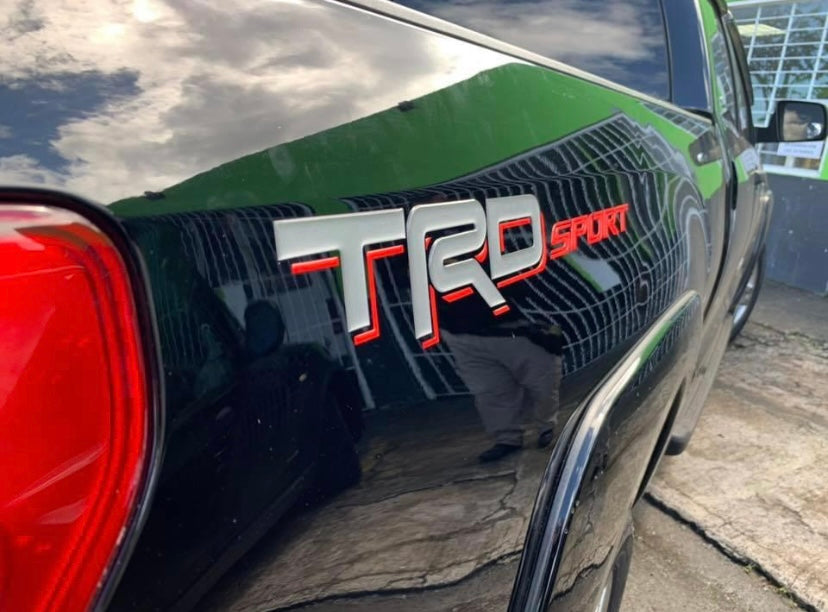 TRD Sport Gel Sticker for Toyota