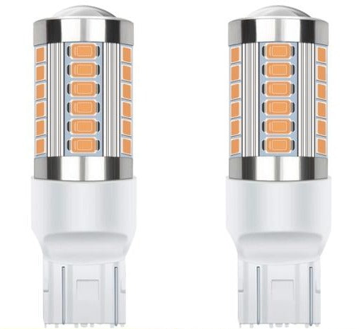 T20 33SMD Canbus LED Bulb W21W (2 pcs) (White / Red / Yellow)