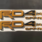 TRD 4X4 SPORT for TUNDRA 2022 Side Gel Sticker