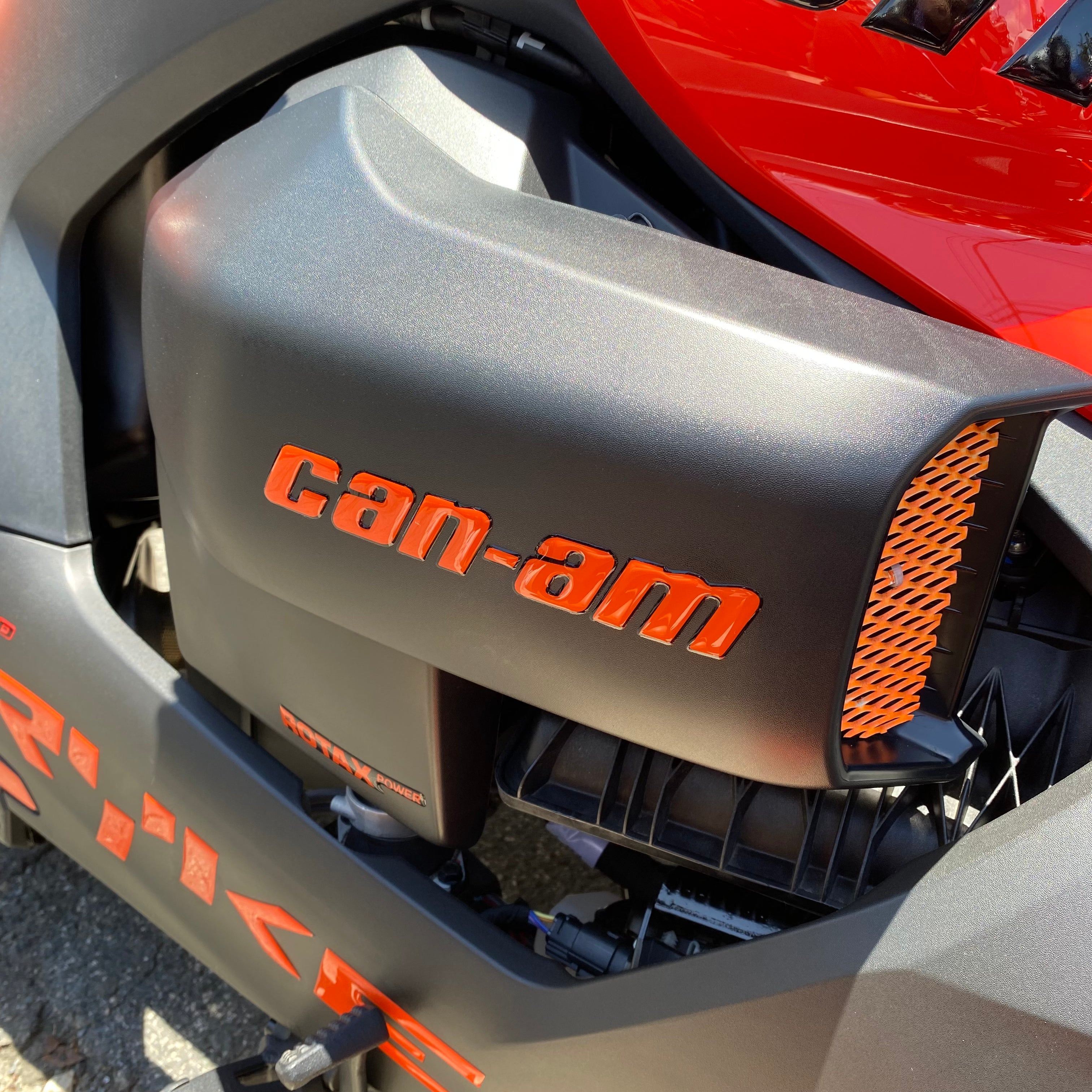 Air Intake Side Can-am Gel Stickers for CAN-AM Ryker 600 (2 Pieces ...