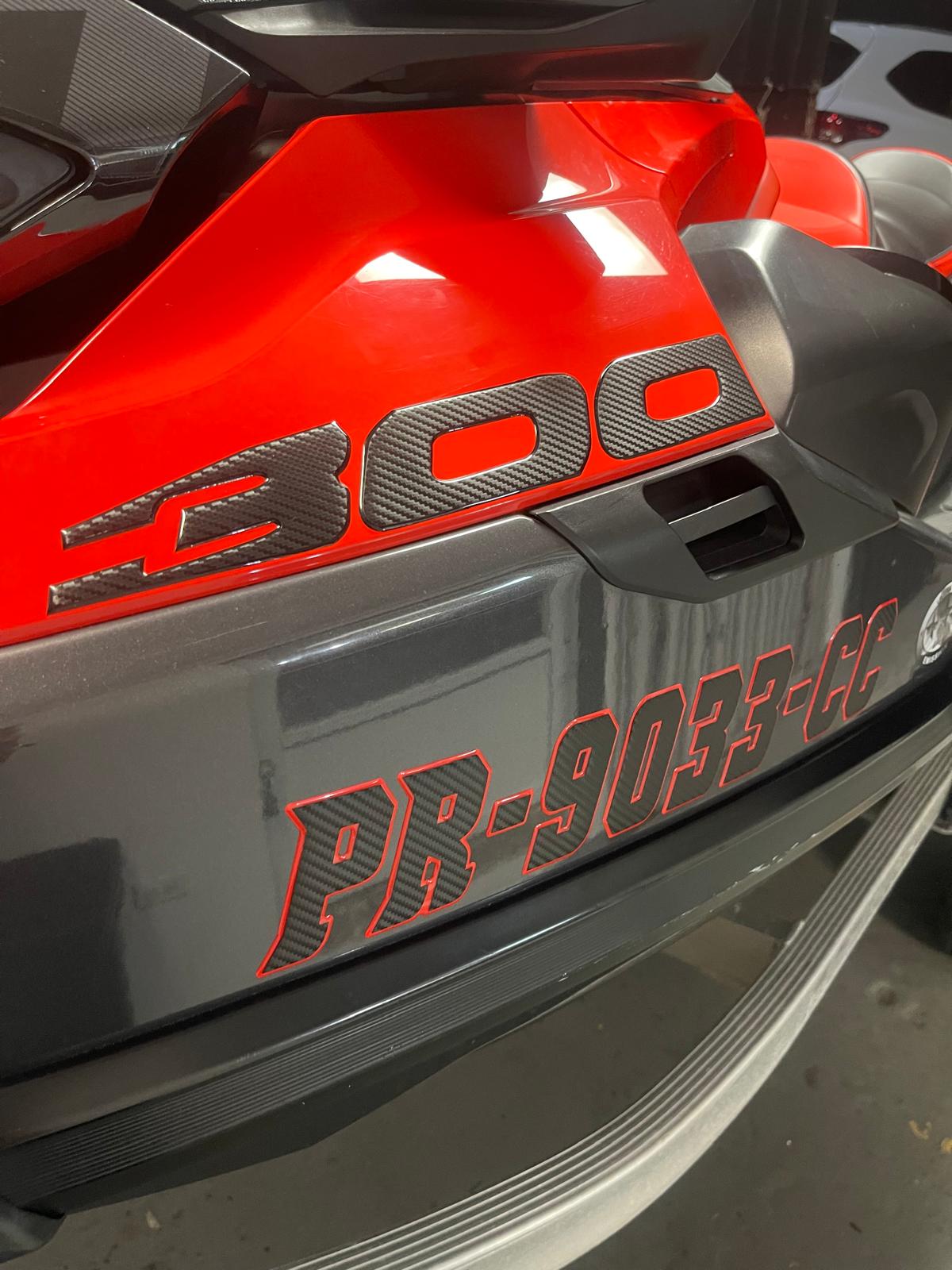 Full Set Gel Graphics for Jet-ski RXT X 300