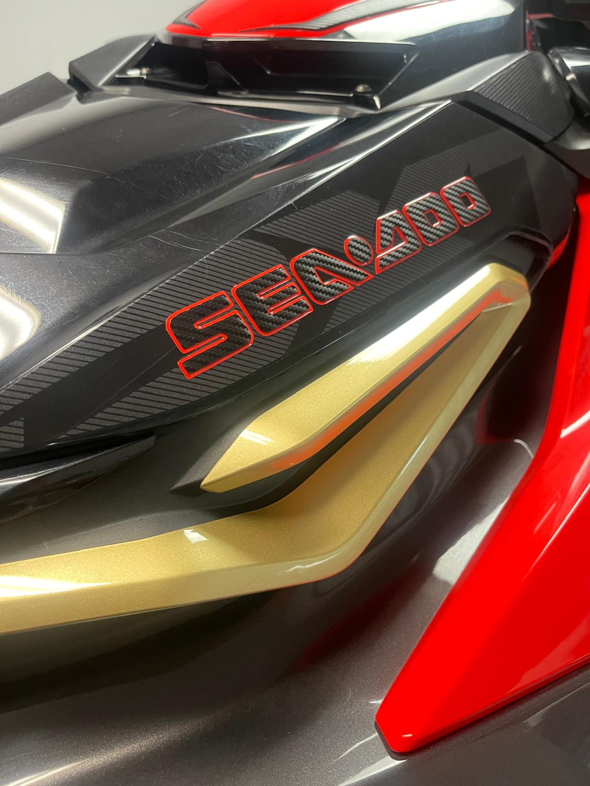 SEA DOO for Front Sides of Hood Gel Graphics (2 Pieces)