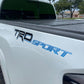 TRD Sport Gel Sticker for Toyota