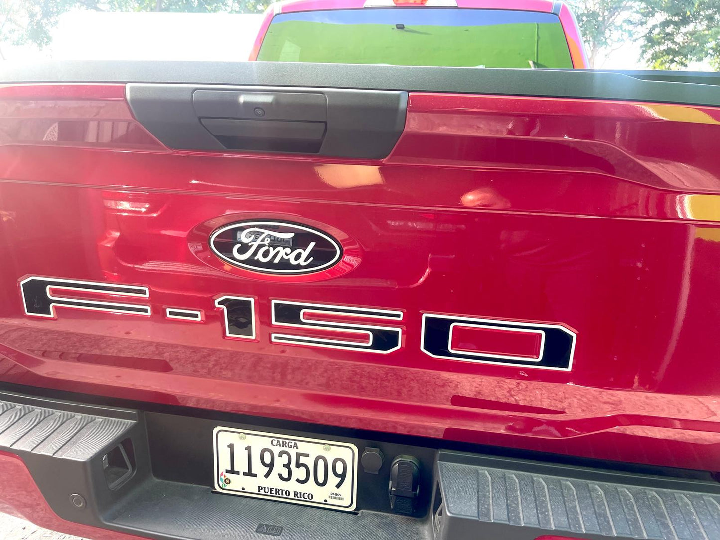 F-150 Gel Sticker for Tailgate Insert Letters