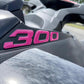 300 for Sea Doo Gel Sticker (Small) 7.25" x 1" (2 pieces)