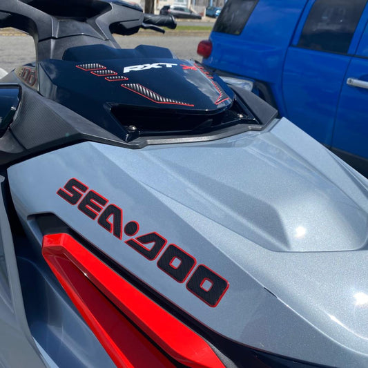 SEA DOO for Front Sides of Hood Gel Graphics (2 Pieces)