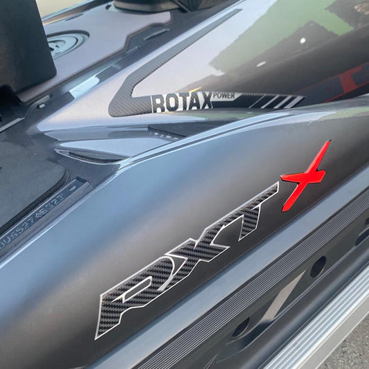 RXT X SEA DOO Rear Side Gel Graphics (2 pieces)