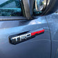 TRD Car 3D Emblem (2 pieces)