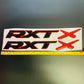 RXT X SEA DOO Rear Side Gel Graphics (2 pieces)