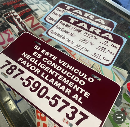 CUSTOM STICKERS WORK