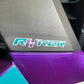 Small RYKER Letters in Gel Stickers for CAN-AM Ryker (2 Pieces) (4 1/8" x 5/8")