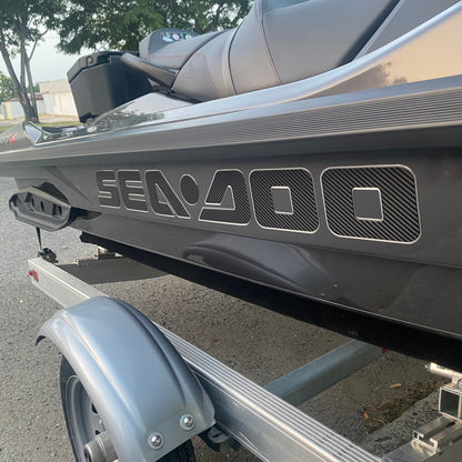 SEA DOO for the bottom of the sides Gel Graphics (2 Pieces) (31"x 3" aprox.)