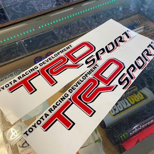 Toyota Racing Development TRD Sport Gel Sticker