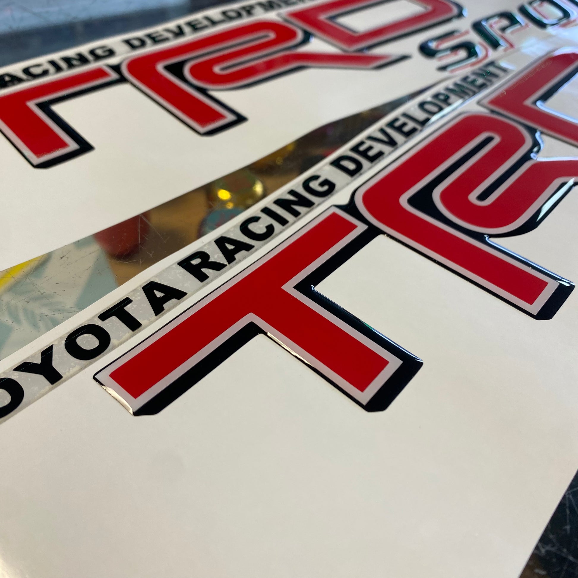 Trd Racing Development Sticker Toyota Racing Development TRD Sport Gel Sticker – Elohay Shop