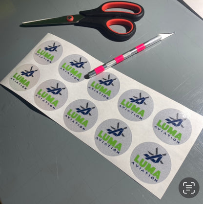 CUSTOM STICKERS WORK