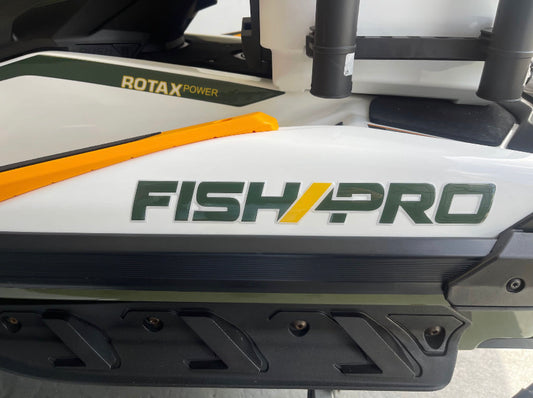 FISH PRO SEA DOO Rear Side Gel Graphics (2 pieces)