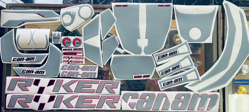 Full Set Gel Graphics for CAN-AM Ryker