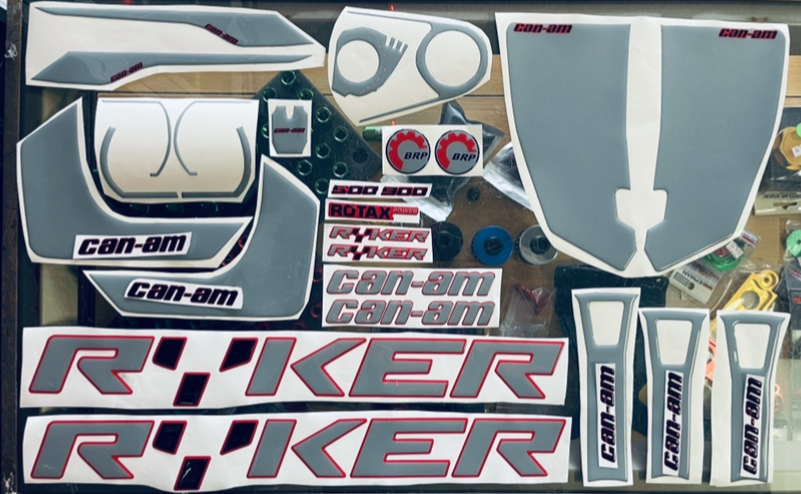 Full Set Gel Graphics for CAN-AM Ryker