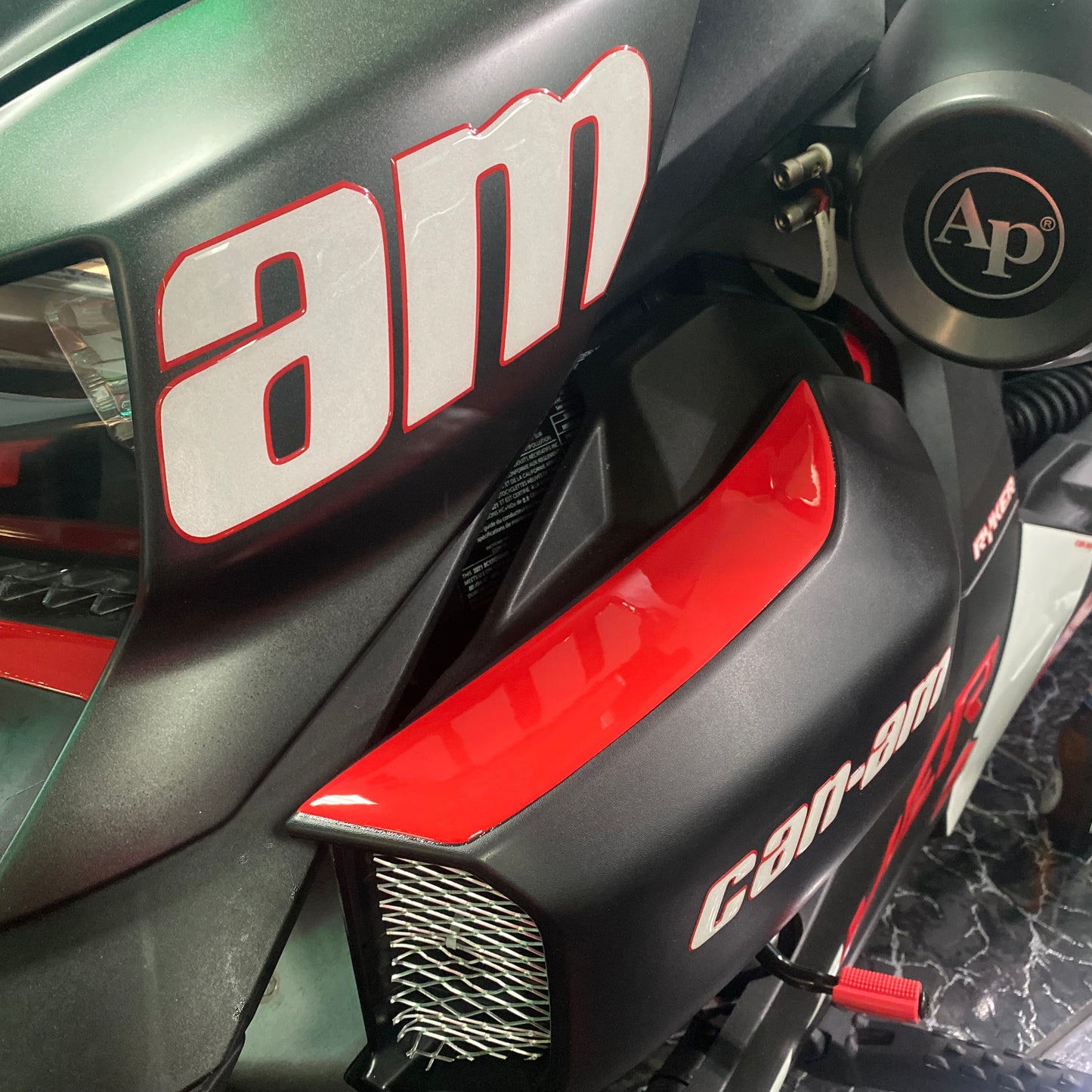 CAN-AM RYKER Gel Letter Graphics