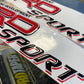 Toyota Racing Development TRD Sport Gel Sticker