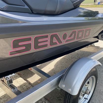 SEA DOO for the bottom of the sides Gel Graphics (2 Pieces) (31"x 3" aprox.)