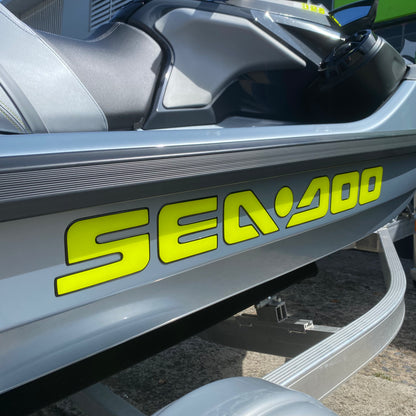 SEA DOO for the bottom of the sides Gel Graphics (2 Pieces) (31"x 3" aprox.)