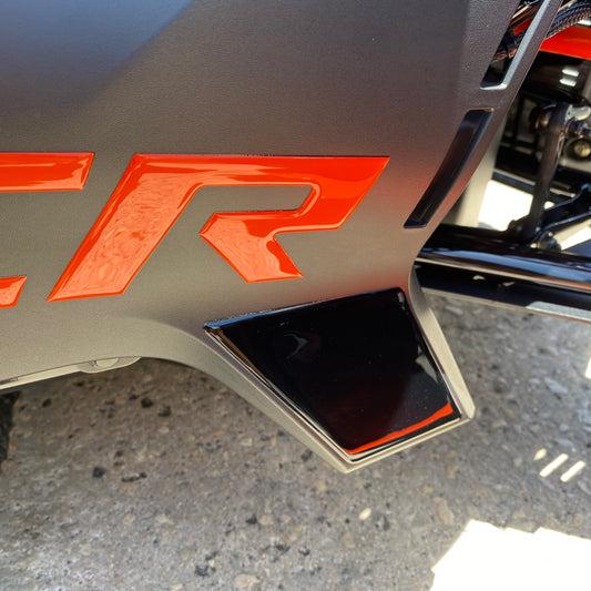 Front Bottom Side Patches Gel Stickers for CAN-AM Ryker 600 (2 Pieces)