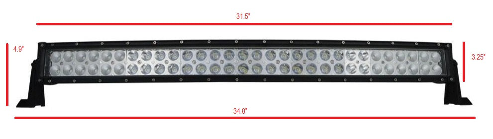 32" Curved LED Headlight Bar