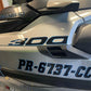 300 Sea Doo Gel Sticker (Large) 14"x2.5" (2 pieces)