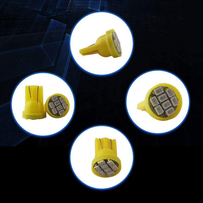 T10 W5W 6V LED Light Bulb 194 168 555 AC DC (4 pcs)