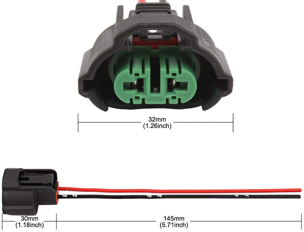 Bulb Socket Adapters for H11/H8/880 (2 pcs)