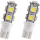 T10 W5W 9-SMD 5050 LED Interior Light Bulbs (2 pcs)