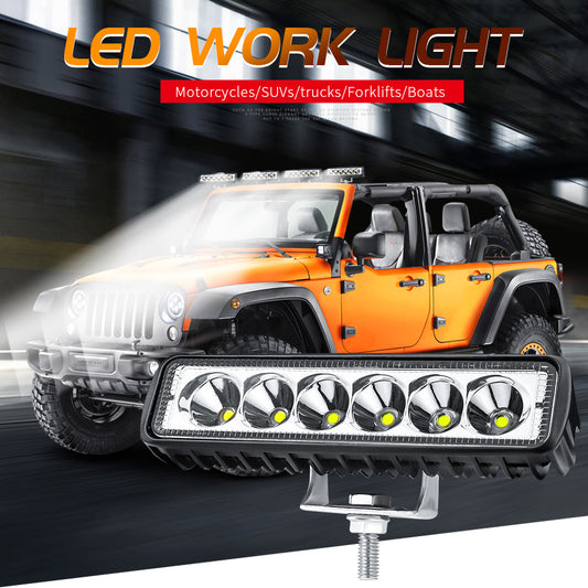 LED Work Light 6-LEDS 1800LM 6000k