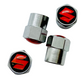 Tire Valve Caps, Various Car Brands (4pcs)