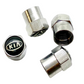 Tire Valve Caps, Various Car Brands (4pcs)