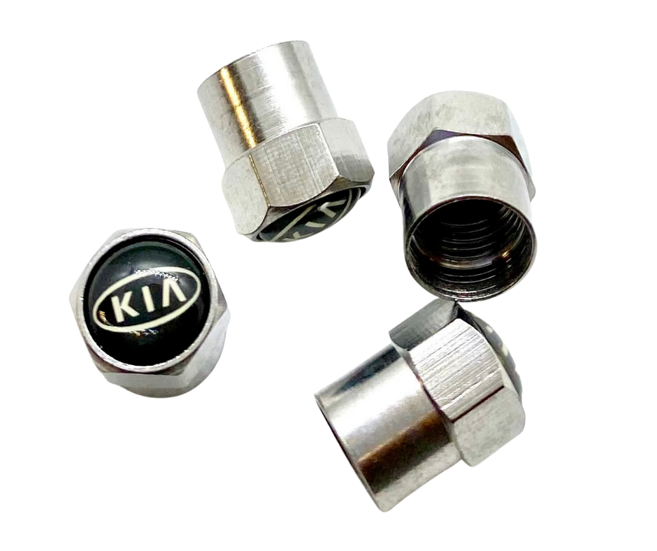 Tire Valve Caps, Various Car Brands (4pcs)