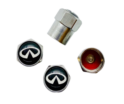 Tire Valve Caps, Various Car Brands (4pcs)