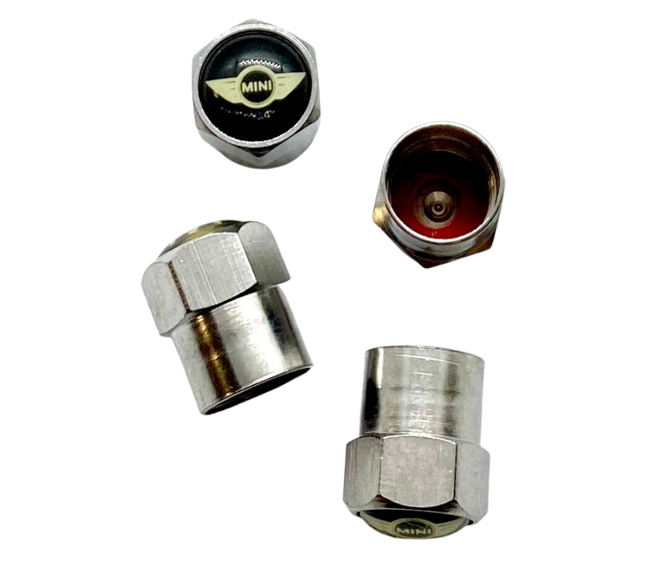 Tire Valve Caps, Various Car Brands (4pcs)